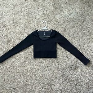 OFFLINE Sidewalk Seamless Ribbed Long Sleeve Cropped T-shirt